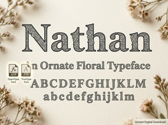 Yvonne Font by Raholco Β· Creative Fabrica