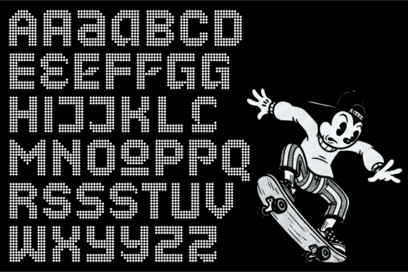 Ottacs Font PNG with transparent background - Preview 1