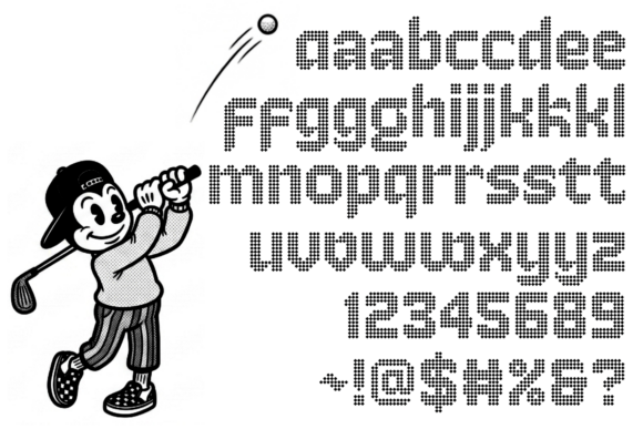 Ottacs Font PNG with transparent background - Preview 2