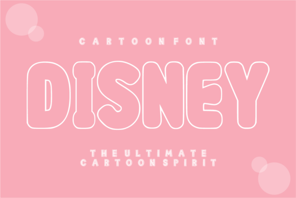 Smooth Outline Font PNG with transparent background - Preview 1