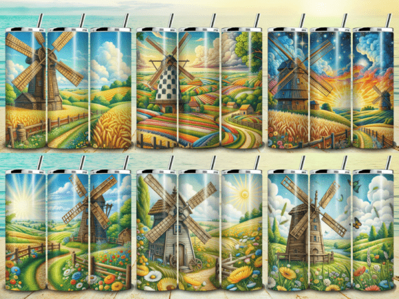 Windmills Tumbler Wrap Bundle