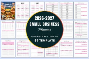 2026–2027 Small Business Planner KDP Graphic by Shumaya · Creative Fabrica