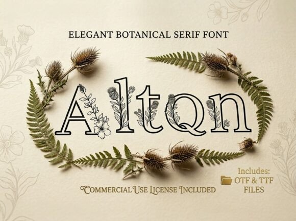 Alton Font - Preview 1