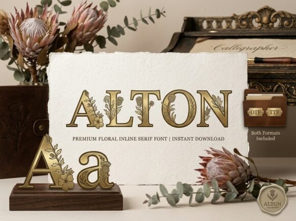 Alton Font - Preview 3
