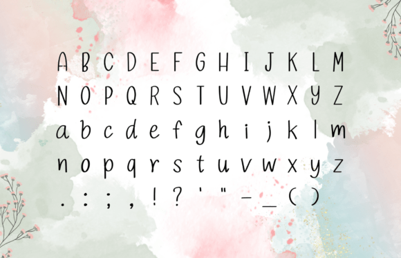 Astilbe Font - Preview 3