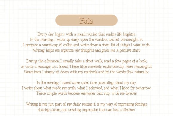Bala Font - Preview 6