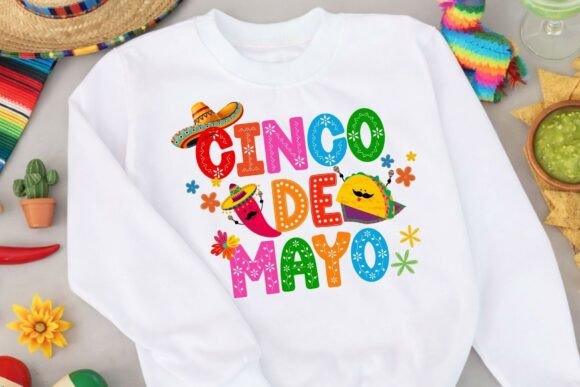 Cinco Fiesta Font PNG with transparent background - Preview 6