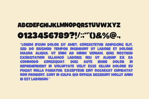 Custardo Font - Preview 4