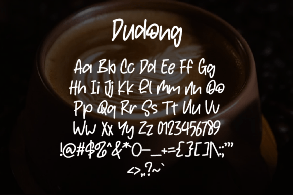 Dudong Font - Preview 1