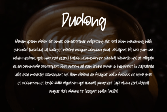 Dudong Font - Preview 2