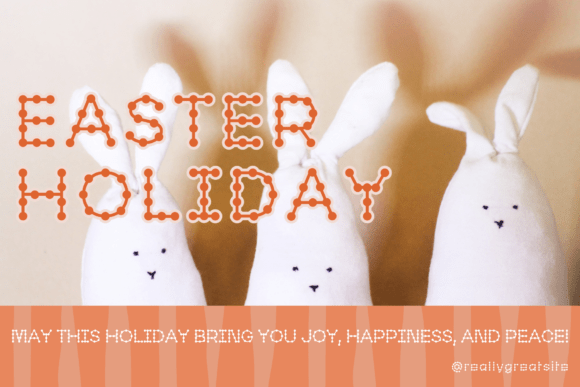 Easter Dot Line Font - Preview 3