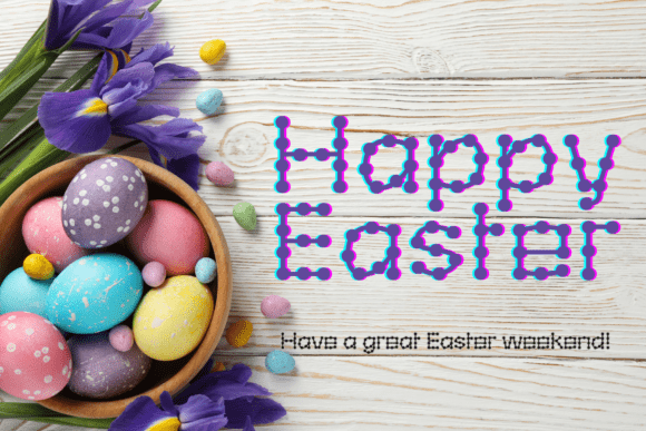 Easter Dot Line Font - Preview 5