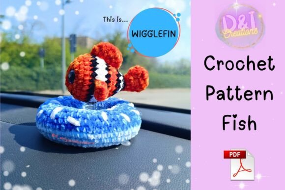 Fish Car Dashboard Decor