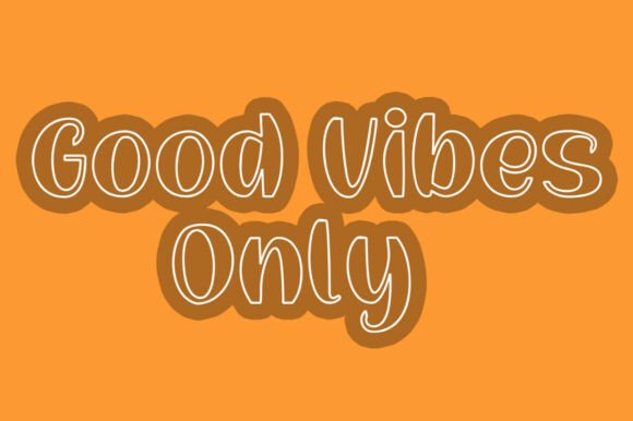 Quirky Round Font PNG with transparent background - Preview 6