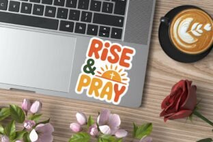 Religious Christian Faith Quotes Sticker Graphic by Honey Prints ...