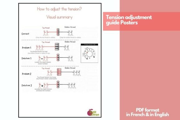 Tension Adjustment Guide for Sewing Mach