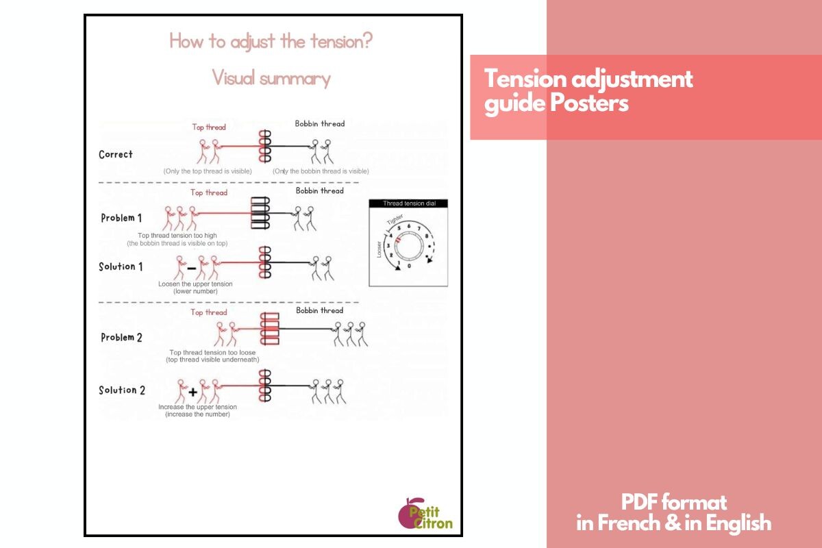 Tension Adjustment Guide for Sewing Mach