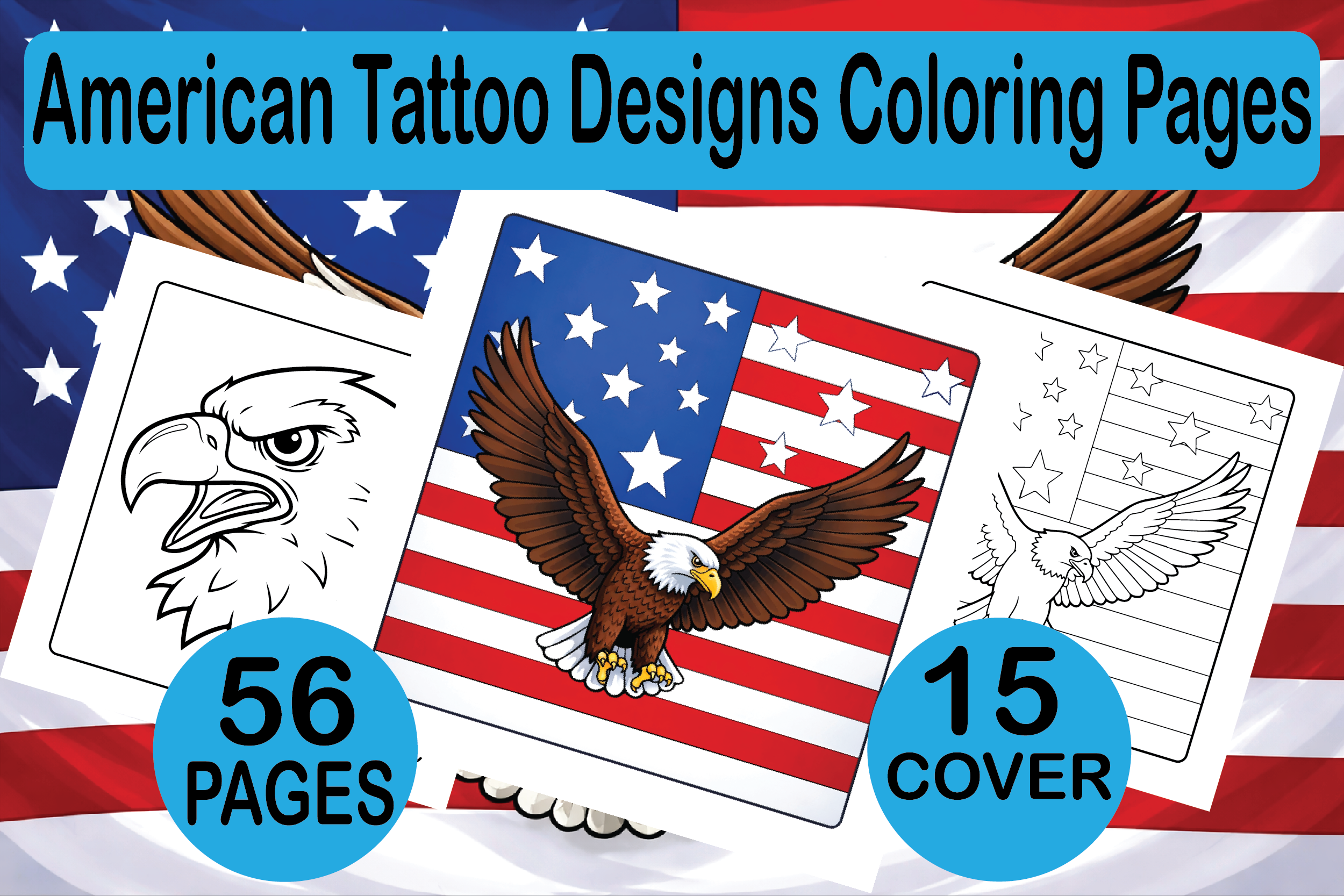 American Tattoo Designs Coloring Pages