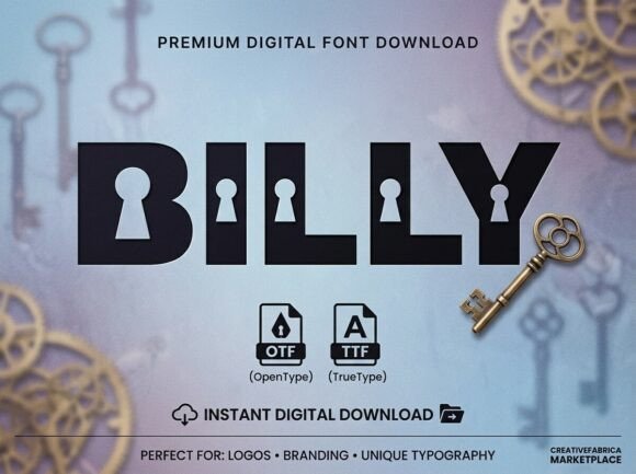 Billy Font - Preview 1