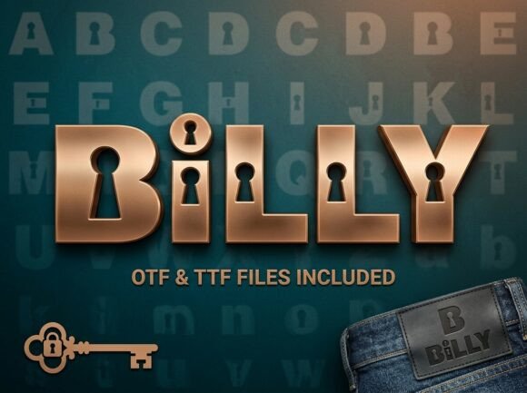 Billy Font - Preview 2