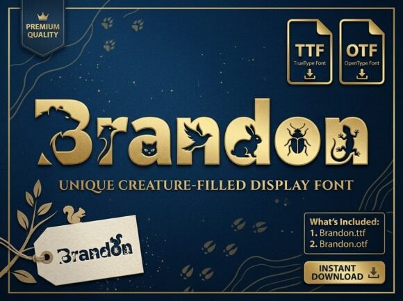 Brandon Font - Preview 3