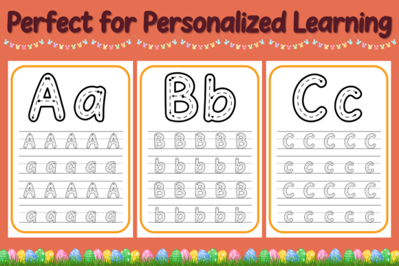 Bunny Tracing Guided Font PNG with transparent background - Preview 5