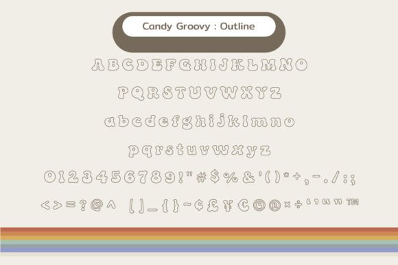 Candy Groovy Font - Preview 6