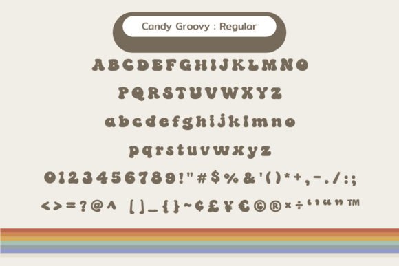 Candy Groovy Font - Preview 4