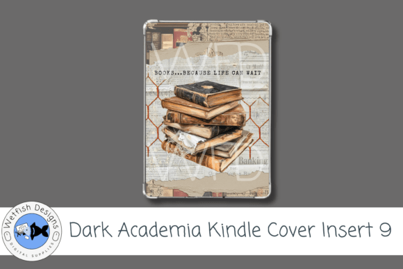 Dark Academia Kindle Cover Insert 9