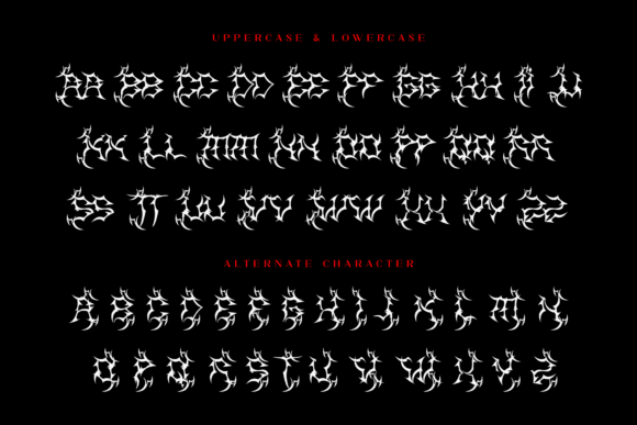 Distorsica Font PNG with transparent background - Preview 2