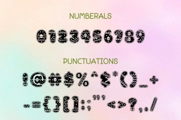Egg Hunt Font - Preview 2