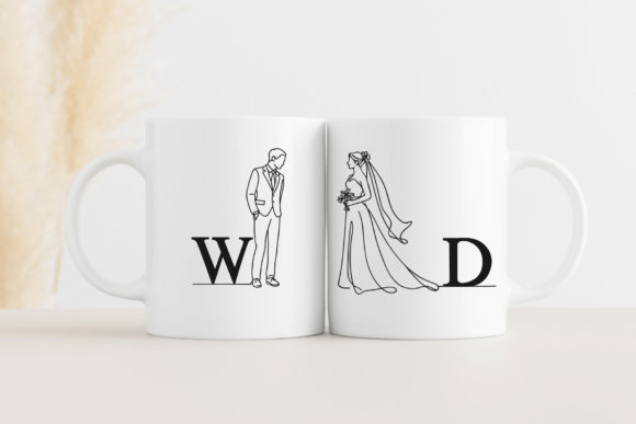 Elegant Bride Groom Monogram Font - Preview 4