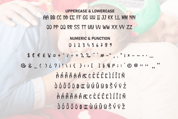 Grinch Dreaming Font PNG with transparent background - Preview 6