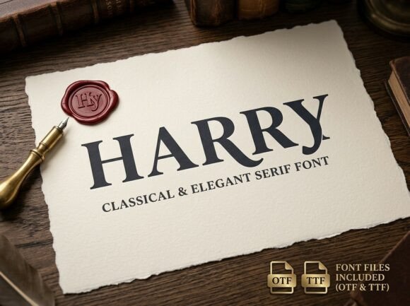 Harry Font - Preview 2