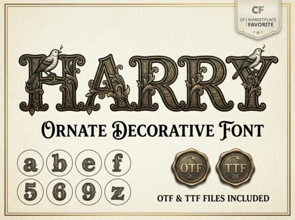 Harry Font - Preview 1