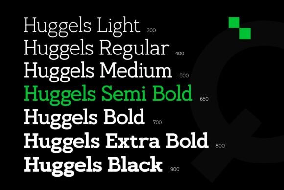 Hugells Font - Preview 2
