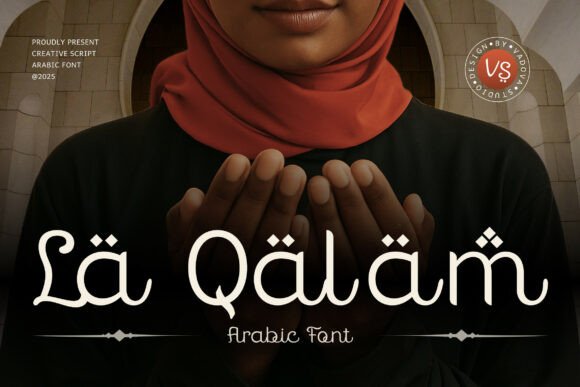 La Qalam Display Font By Vadova Std