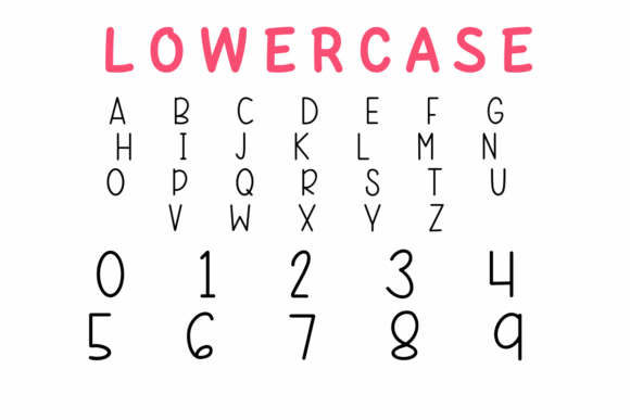 Love Pulse Monogram Font PNG with transparent background - Preview 3