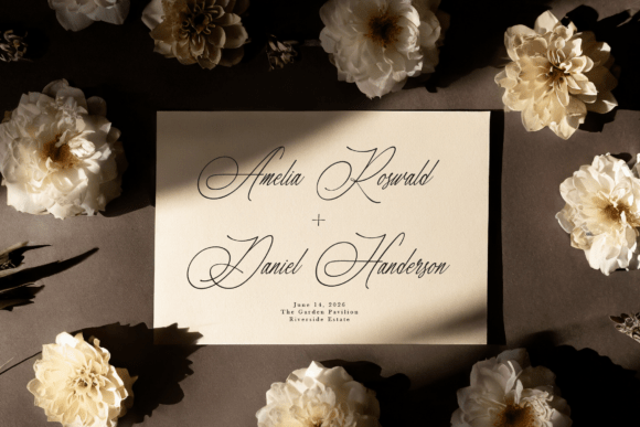 Marseliyon Font PNG with transparent background - Preview 2