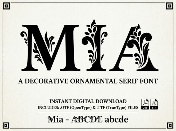 Decorative Fonts [2026] | Decorative Fonts for Crafters & Designers ...