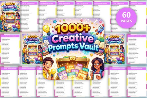 1000+ Creative Prompts Vault