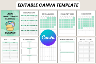 2026 Decluttering & Cleaning Planner Graphic by DIGITAL PRINT BOX ...