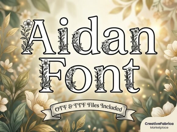 Aidan Font - Preview 2