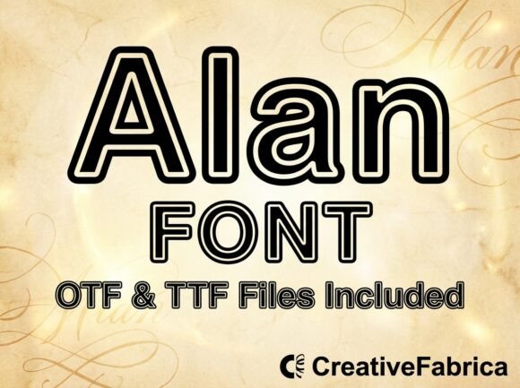 Alan Font - Preview 1