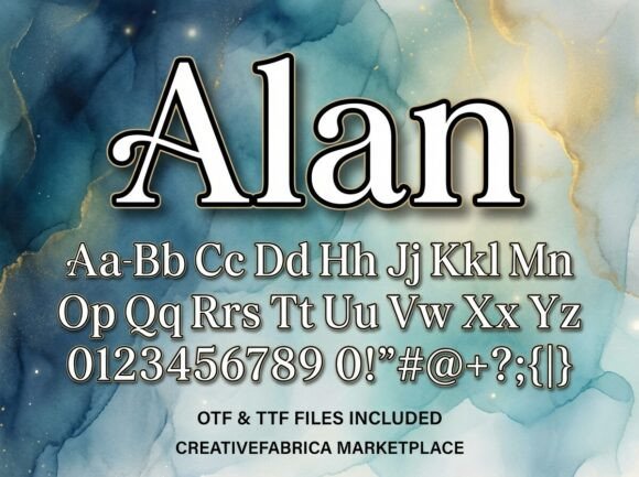 Alan Font - Preview 2