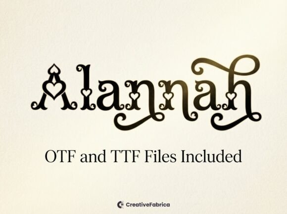 Alannah Font - Preview 1