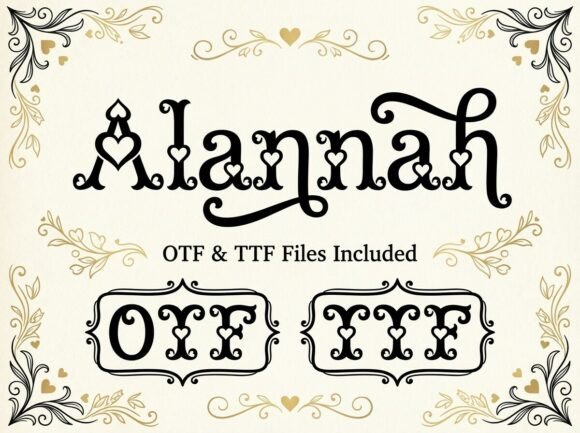 Alannah Font - Preview 2