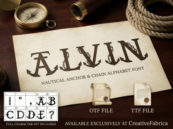 Alvin Font - Preview 1