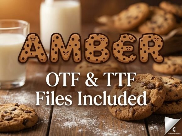 Amber Font - Preview 3