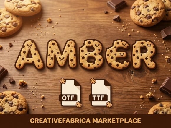 Amber Font - Preview 1